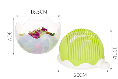 Creative Fruit and Vegetable Cutting Bowl